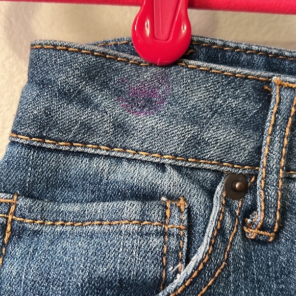 Faded Glory Jean Skirt with raw hem! - Picture 4 of 5